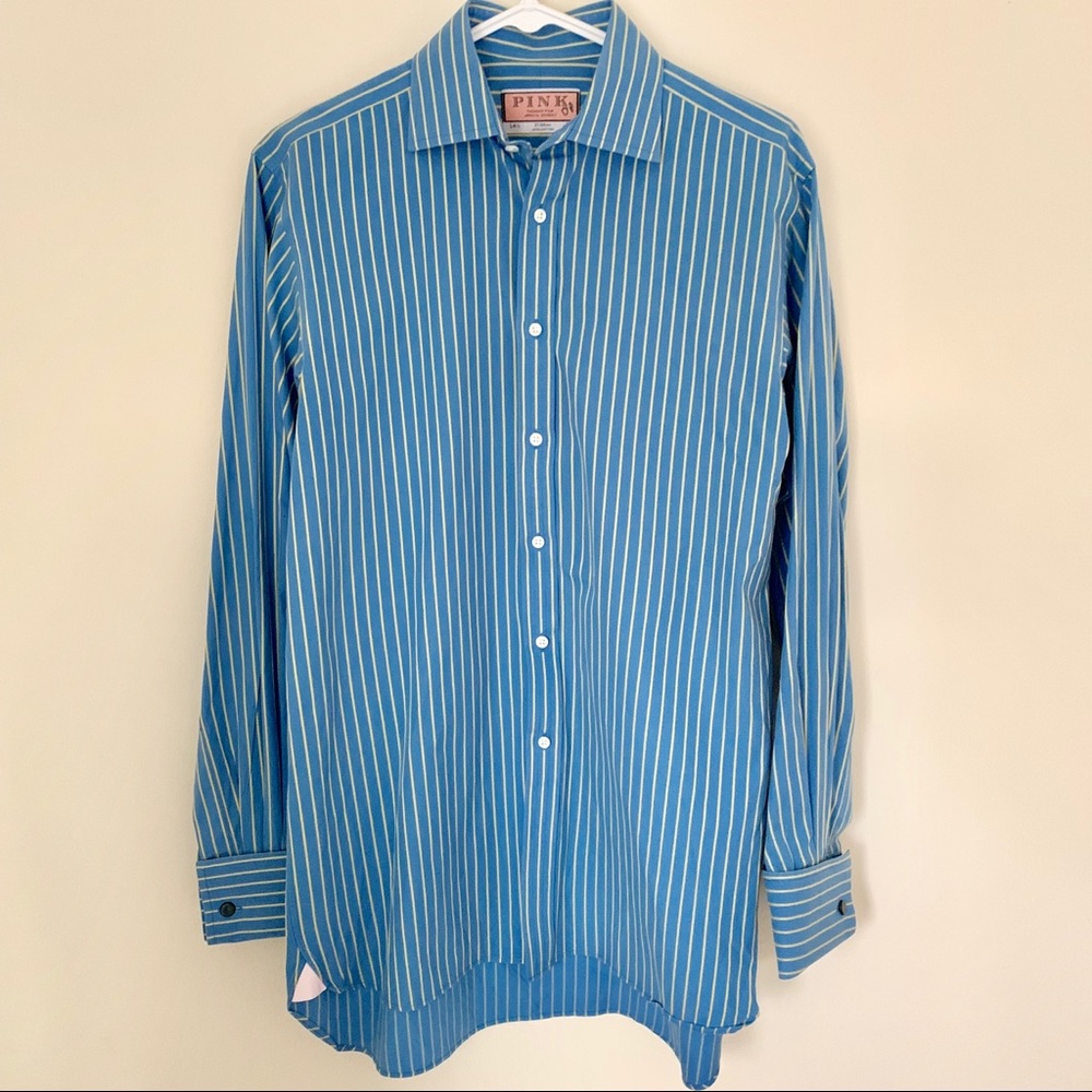 Thomas Pink Dress Shirt 14 1/2 37/84 cm 33